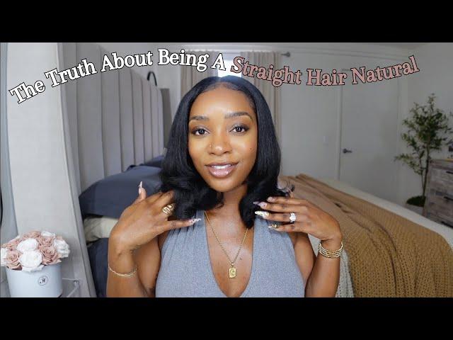 5 THINGS I WISH I KNEW BEFORE BECOMING A STRAIGHT HAIR NATURAL | Pros+Cons | Things I've Learned!