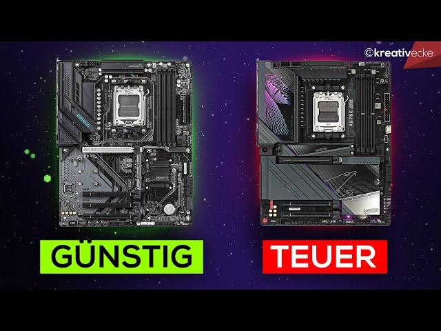 Was unterscheidet eigentlich ein GÜNSTIGES von einem TEUREN Mainboard? Das richtige Mainboard finden