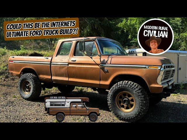 Body Swap ~ 1975 Ford F250 SuperCab 6.7L