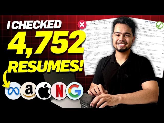 10X Your chances to get Hired in 2024: Resume Mistakes to Avoid + Free Template!