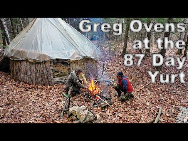 Ovens Visits the "87 Days" Bushcraft Shelter and Tells Origin Story