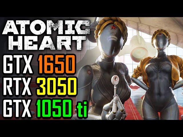 Atomic Heart PC | GTX 1650 | GTX 1050 ti | RTX 3050 | Playable?  #PCGamePass