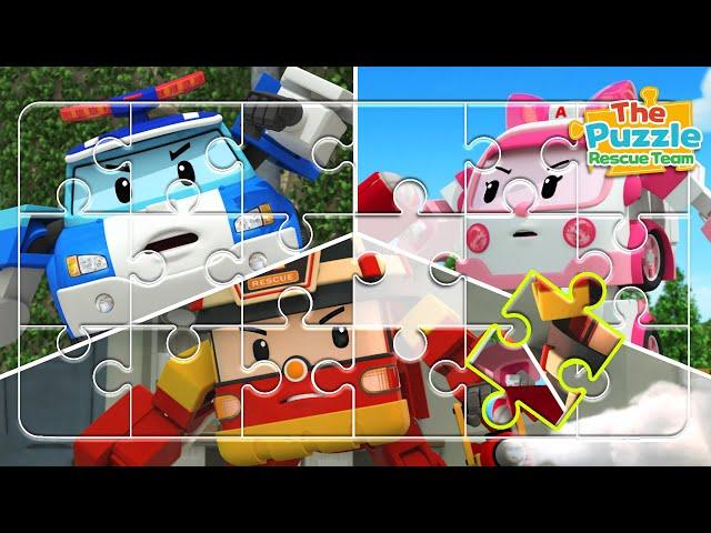 Puzzle Rescue Team Full Episodes 02│POLI Game│Game for Kids│Puzzle Game│Robocar POLI TV