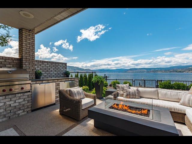 Kelowna Real Estate - 4096 Lakeshore Rd, Stunning Modern Rancher on the Beach!