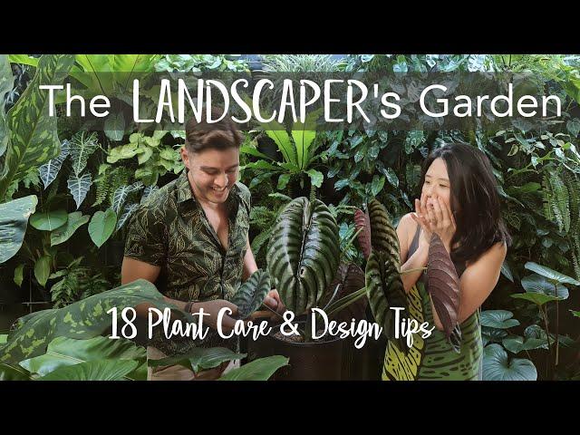 The Landscape Architect's Garden Tour | 18 TIPS to CREATE your own TROPICAL PARADISE