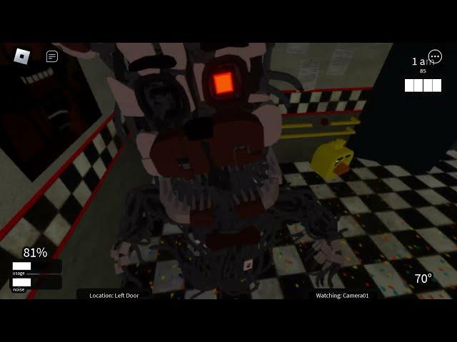 Molten Freddy Gameplay | Ultimate Random Night | Roblox