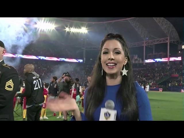 The National Anthem - LA GALAXY (Roxy Darr)