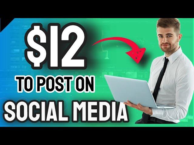 Get Paid To Post On Instagram/Social Media - (Up To $12 PER POST!) 