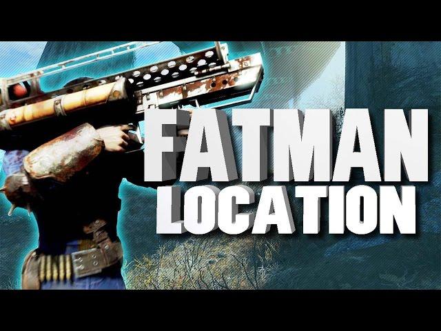 HOW TO FIND THE FATMAN IN FALLOUT 4 (FATMAN LOCATION TUTORIAL)