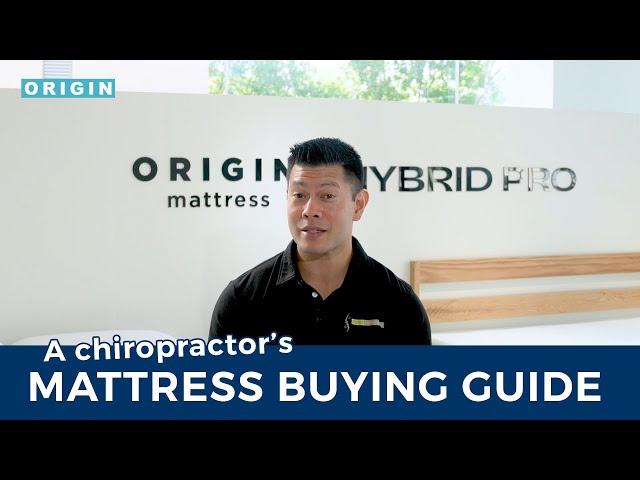 Mattress Buying Guide by Dr Mark Enriquez | Origin Mattress Review | Origin Hybrid Pro Mattress