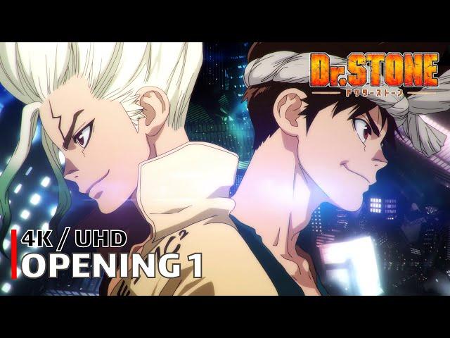 Dr. Stone - Opening 1 【Good Morning World!】 4K / UHD Creditless | CC