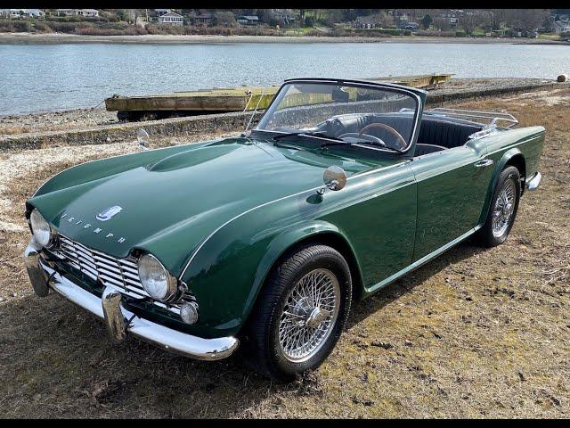 1965 Triumph TR4 - Weber Carbs and Overdrive