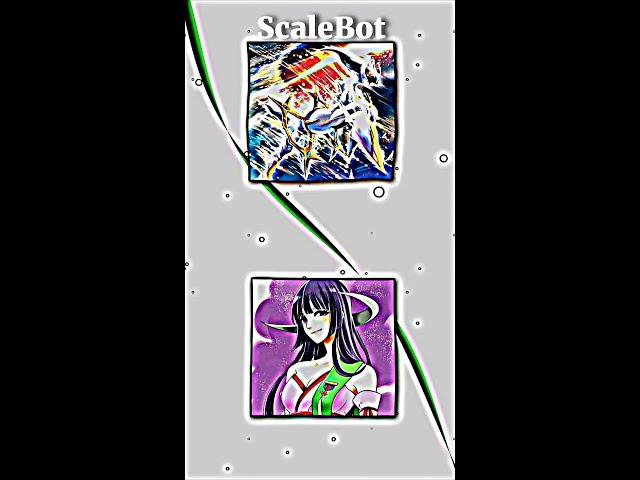 ARCEUS VS ANIME || 4K CC || ScaleBot