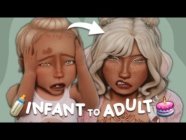 Infant to Adult Challenge! | Sims 4 Create a Sim