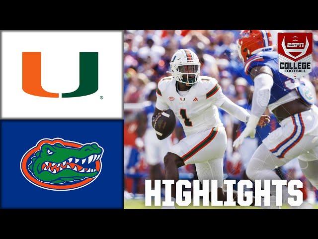 ️ Sunshine State Showdown ️ Miami Hurricanes vs. Florida Gators | Full Game Highlights