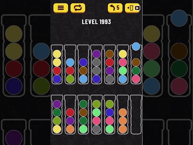 【Ball Sort Puzzle】Level.1993