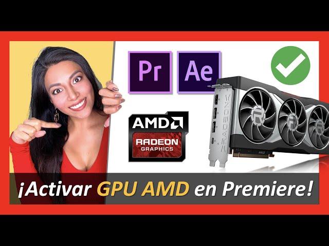  ACTIVAR aceleración por GPU en Tarjetas de video AMD  para Adobe Premiere 2020 |  Funciona  