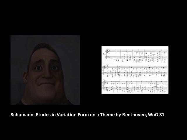 Mr. Incredible Becoming Sad: Piano Pieces (from Happiest to Saddest)