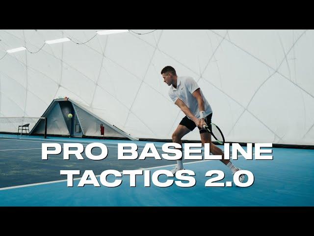 Tennis  SHORTCUT to the Pro Baseline Tactics (Part 5)