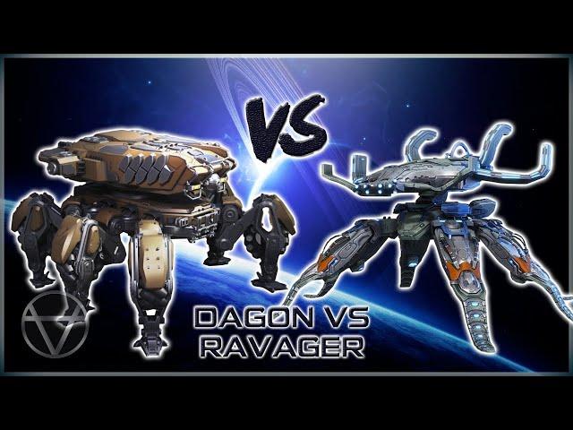 [WR]  Ravager VS Dagon – Clash Of Robots | War Robots