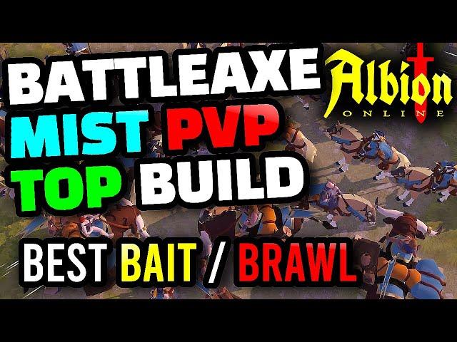 MeanShock Battleaxe PvP Build - Albion Online