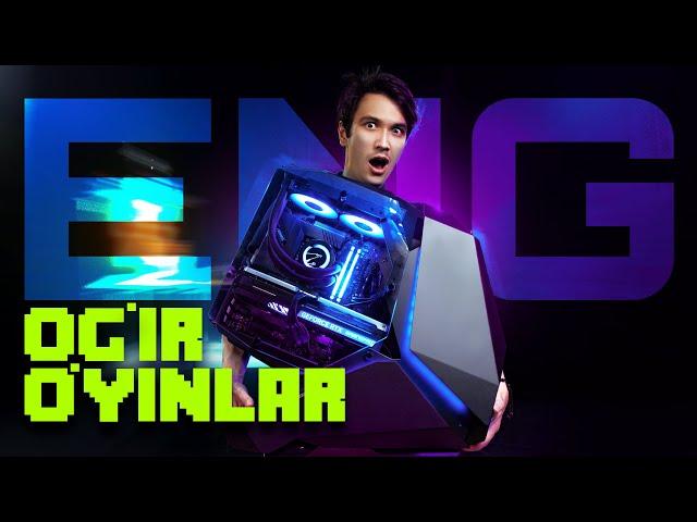 Kompyuter uchun eng og'ir o'yinlar | Palit GEFORCE RTX 4070 Ti