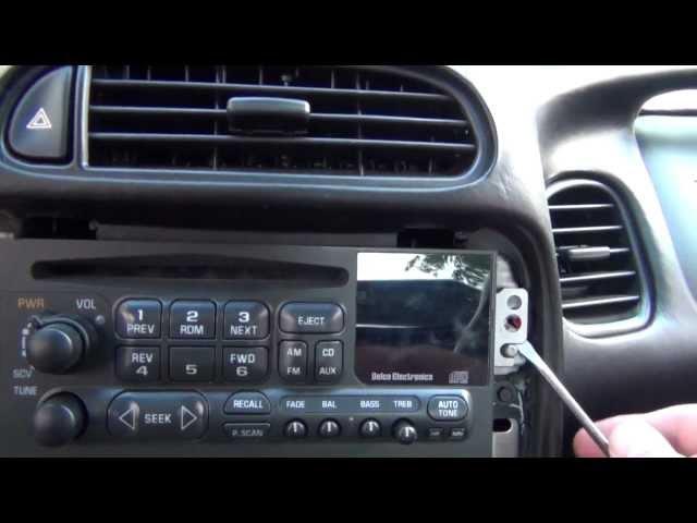 How to REMOVE a STOCK RADIO STEREO from a C5 CHEVROLET CORVETTE & AUDIO INSTALLATION PART #1