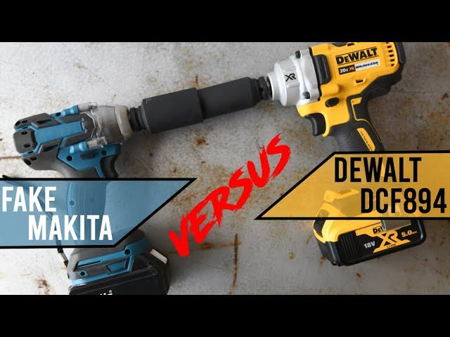 Fake Makita vs Dewalt impact wrench