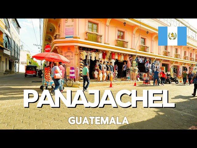 Panajachel Guatemala walking tour- Lake Atitlan vlog 4k