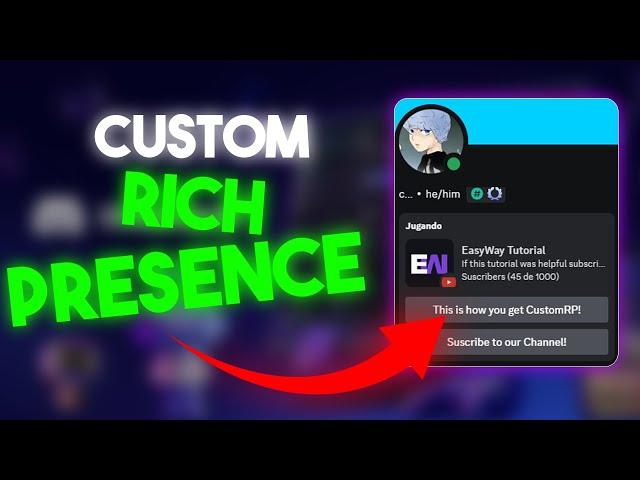 How to Get Custom Rich Presence in Discord (CUSTOM STATUS) Step by Step