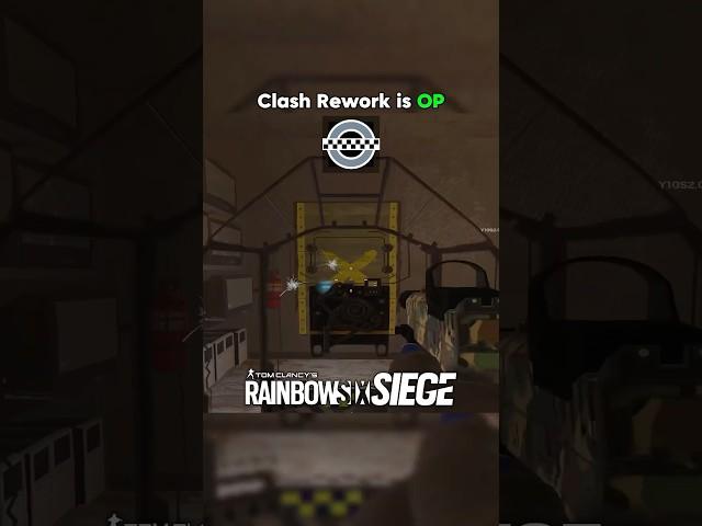 Clash Rework is INSANE  #r6 #rainbowsixsiege #r6siege