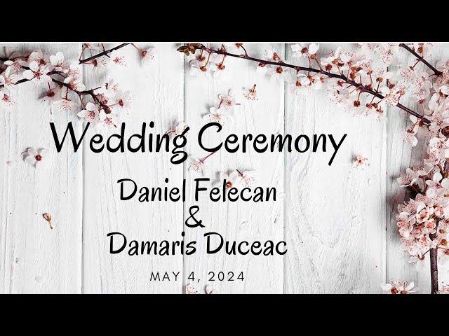 Wedding Ceremony - Daniel Felecan & Damaris Duceac