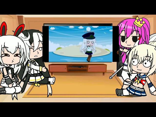 NIMI'S FRIENDS REACT TO @kyzergahan3634 AZUR LANE VINES (Check my description)
