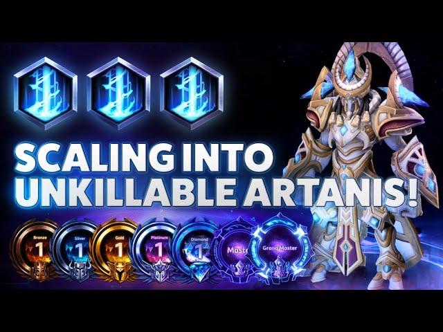 Artanis Purification Beam - SCALING INTO UNKILLABLE ARTANIS! - HARDSTUCK BRONZE ADVENTURES