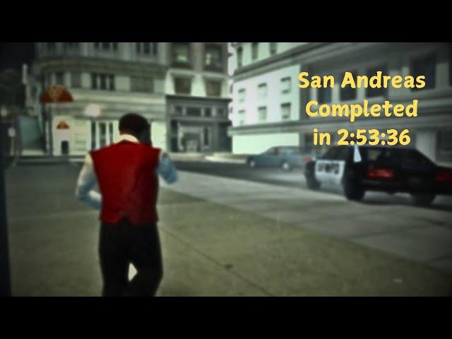 GTA: San Andreas - Any% Speedrun in 2:53:36 [World Record]