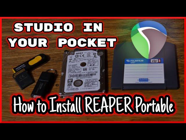 REAPER: How to setup a simple portable install with all your VSTs and plugins