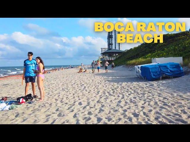 Boca Raton Beach VIRTUAL WALK ️ Boca Raton, Florida