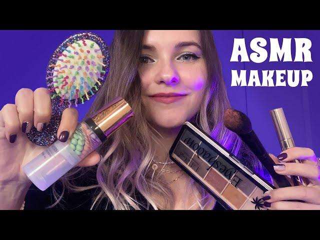 АСМР МАКИЯЖ для тебя (Звуки рта) I ASMR MAKEUP for you (Mouth sounds)