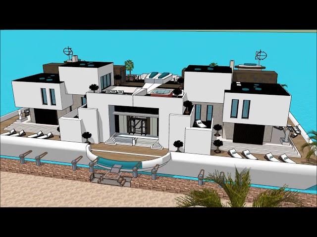 Плавучий дом симс 3  floating houses with basement floating house sims 3 like Build in Russia Moscow