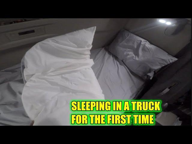 HOW DID MY FIRST NIGHT GO AS A TRUCKER