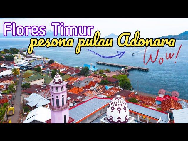 Video Drone Pesona 3 PELABUHAN di Pulau ADONARA kab Flores Timur | Terong | Tobilota | Waiwerang