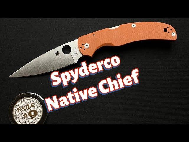 Spyderco Native Chief Knife Review