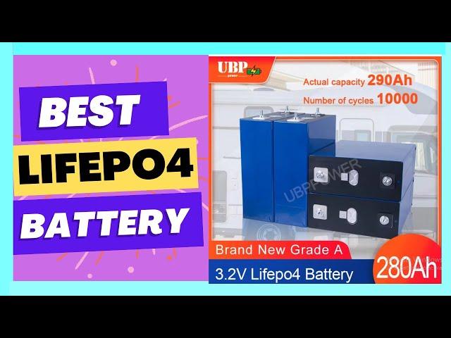 UBPPOWER 3.2v 280Ah Lifepo4 Battery Cell Prismatic 10000 Cycle