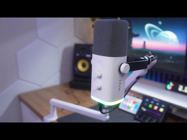 FiFine AmpliGame AM8 USB/XLR Mic: Detailed Review: Pros, Cons & Comparison