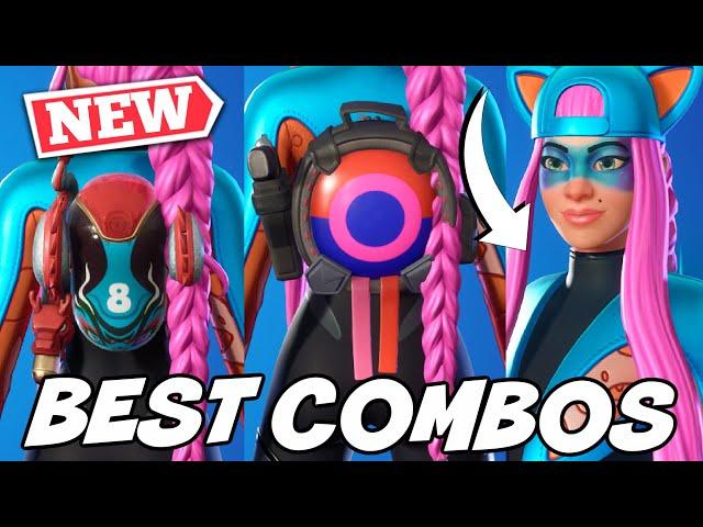 THE BEST COMBOS FOR *NEW* ALLI SKIN (APRIL MONTHLY CREW PACK)! - Fortnite