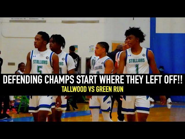 Defending Champs Couldn’t Wait!! Tallwood vs Green Run (Highlights)