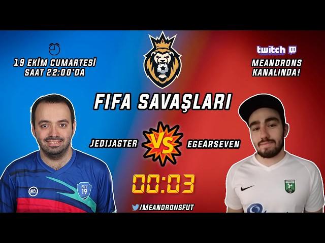 EGE ARSEVEN vs JEDIJASTER | FIFA SAVAŞLARI 1.BÖLÜM | FIFA QUIZ