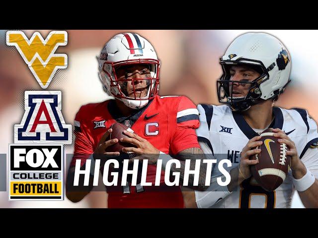 Arizona Wildcats vs. West Virginia Mountaineers Highlights | FOX College Football