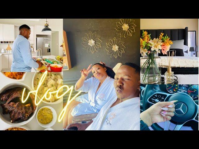 HOUSEWIFE DIARIES: Bedroom makeover||Spa date with hubby||Let’s cook||Lunch date &more||SA YOUTUBER