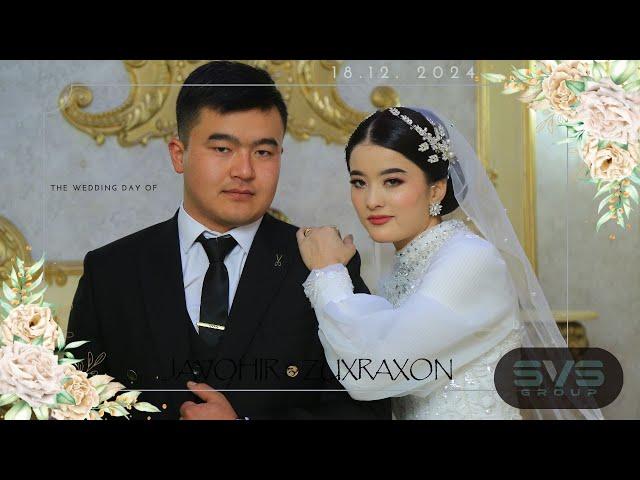 JAVOHIR & ZUXRAXON WEDDING DAY TABASSUM TO'YXONASI 18.12.2024 [live]